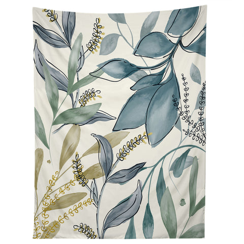 Gyaneshwari Dave | Pineconedream Winter Hues Tapestry