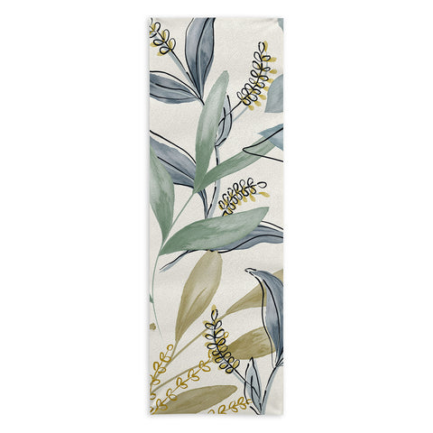 Gyaneshwari Dave | Pineconedream Winter Hues Yoga Towel