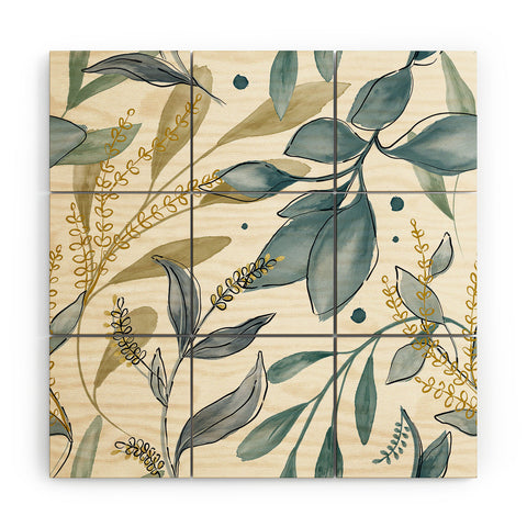 Gyaneshwari Dave | Pineconedream Winter Hues Wood Wall Mural