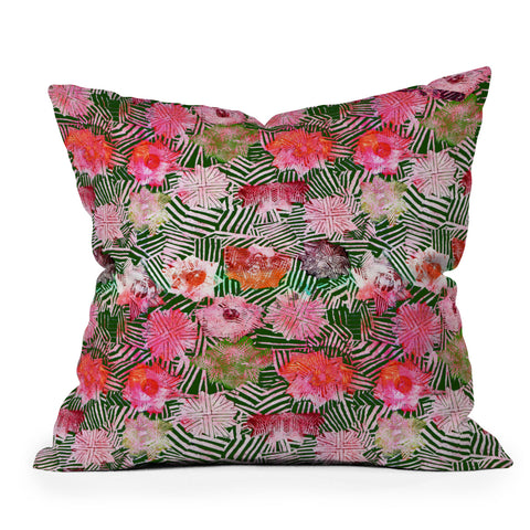 Hadley Hutton Birch Rose Collection 1 Outdoor Throw Pillow