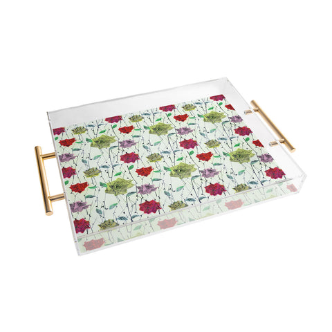 Hadley Hutton Birch Rose Collection 2 Acrylic Tray