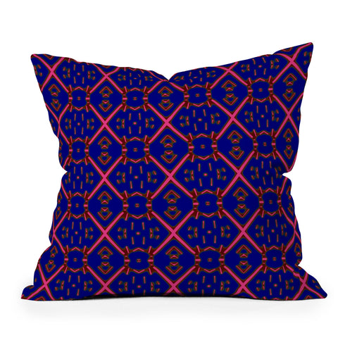 Hadley Hutton Boho Tribal 3 Outdoor Throw Pillow