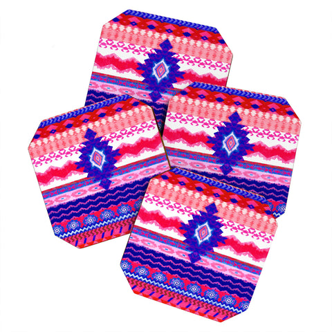 Hadley Hutton Boho Tribal 8 Coaster Set