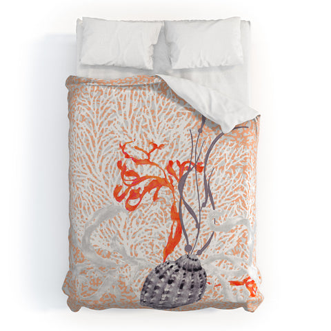 Hadley Hutton Coral Sea Collection 2 Duvet Cover