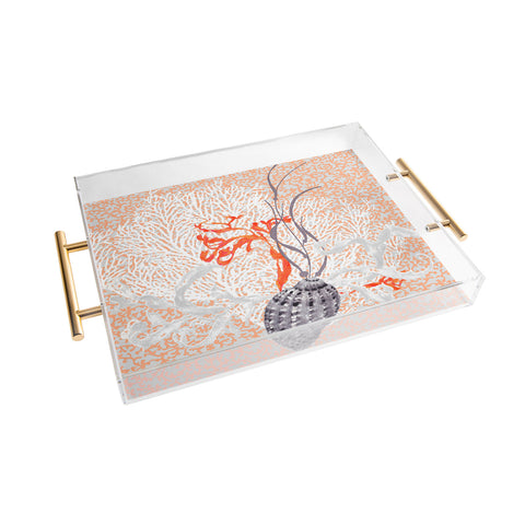 Hadley Hutton Coral Sea Collection 2 Acrylic Tray