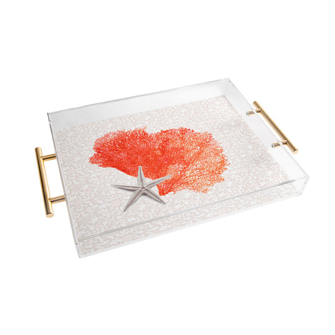 Hadley Hutton Coral Sea Collection 4 Acrylic Tray