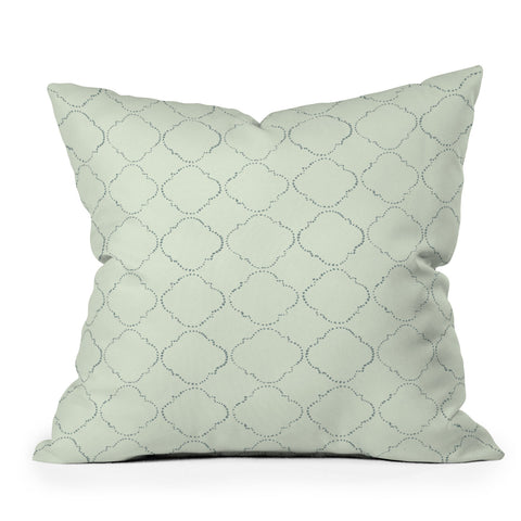 Hadley Hutton Dotty Green Outdoor Throw Pillow