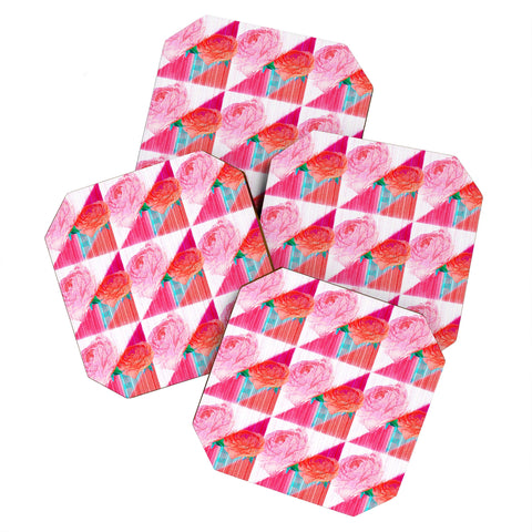 Hadley Hutton Floral Tribe Collection 1 Coaster Set