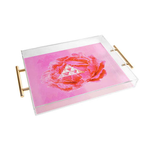 Hadley Hutton Floral Tribe Collection 5 Acrylic Tray