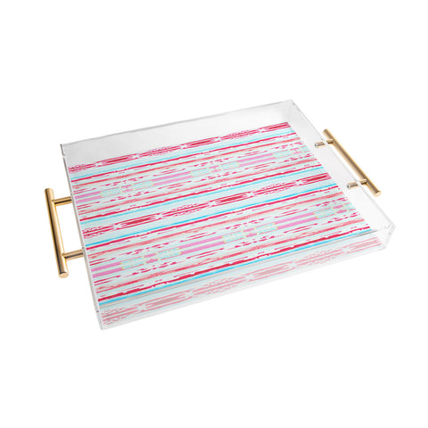 Hadley Hutton Floral Tribe Collection 6 Acrylic Tray