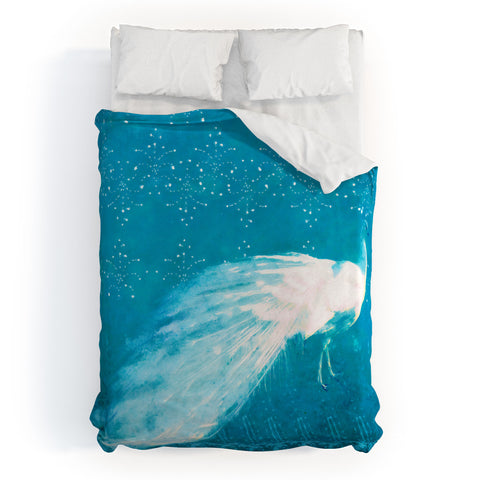 Hadley Hutton Starry Night Peacock Duvet Cover