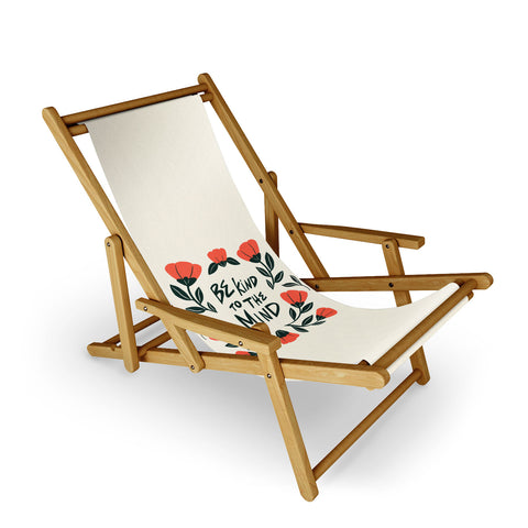 haleyum Be Kind to the Mind Sling Chair