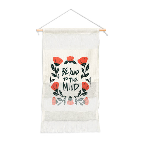 haleyum Be Kind to the Mind Wall Hanging Portrait