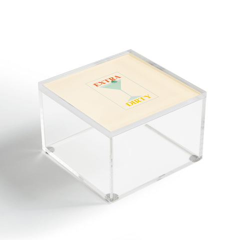 haleyum Extra Dirty Martini Acrylic Box