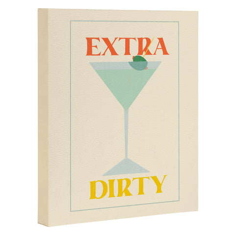 haleyum Extra Dirty Martini Art Canvas