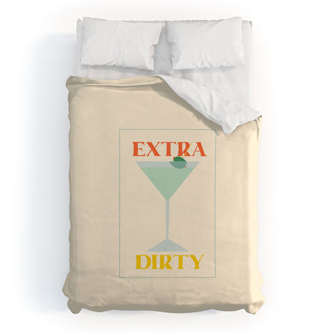 haleyum Extra Dirty Martini Duvet Cover