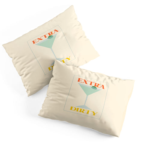 haleyum Extra Dirty Martini Pillow Shams