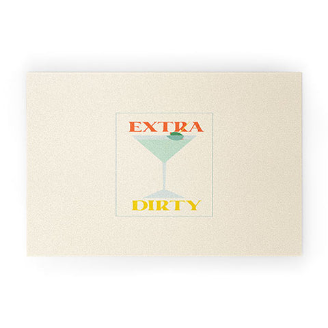 haleyum Extra Dirty Martini Welcome Mat