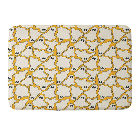 haleyum Ghost Party Memory Foam Bath Mat