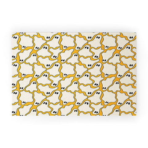 haleyum Ghost Party Welcome Mat