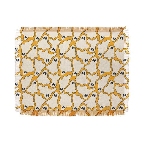 haleyum Ghost Party Throw Blanket