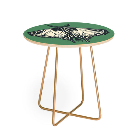 haleyum Green Metamorphosis Round Side Table