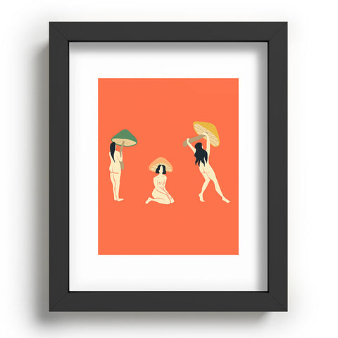haleyum Mushroom Ladies Recessed Framing Rectangle