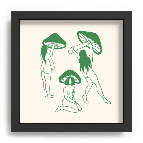 haleyum Mushroom Ladies Line Art Recessed Framing Square