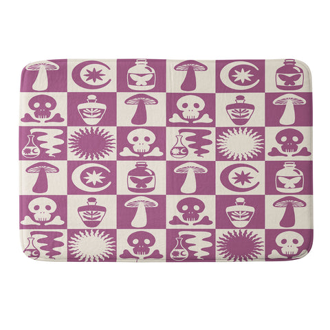 haleyum Potions and Spooky Things Memory Foam Bath Mat