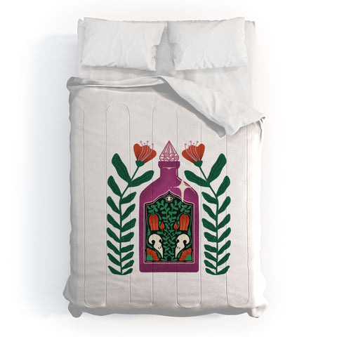 haleyum Purple Crystal Potion Comforter