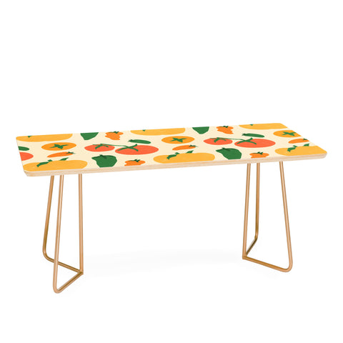 haleyum Veggie Love Pattern Coffee Table