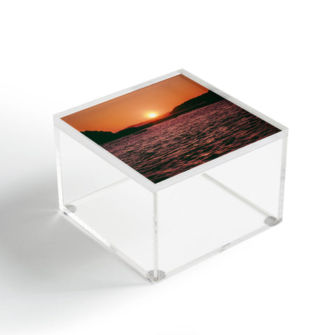 Hannah Kemp A Coastal Sunset Acrylic Box
