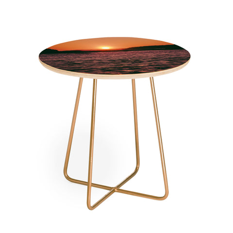Hannah Kemp A Coastal Sunset Round Side Table