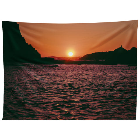 Hannah Kemp A Coastal Sunset Tapestry