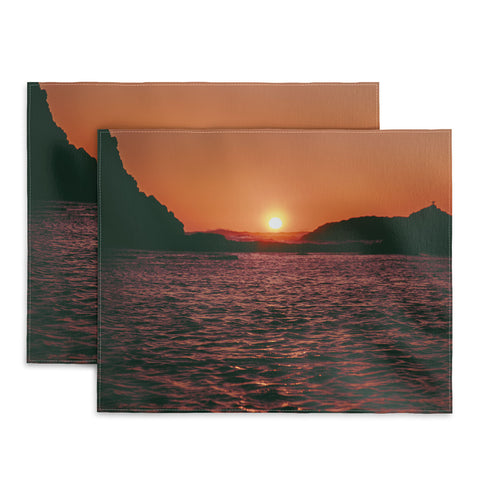 Hannah Kemp A Coastal Sunset Placemat