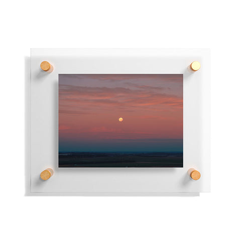 Hannah Kemp A Full Moon Floating Acrylic Print