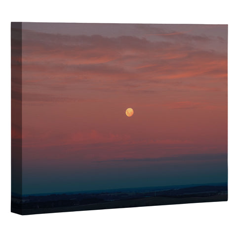 Hannah Kemp A Full Moon Art Canvas