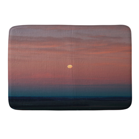 Hannah Kemp A Full Moon Memory Foam Bath Mat