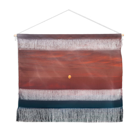 Hannah Kemp A Full Moon Wall Hanging Landscape