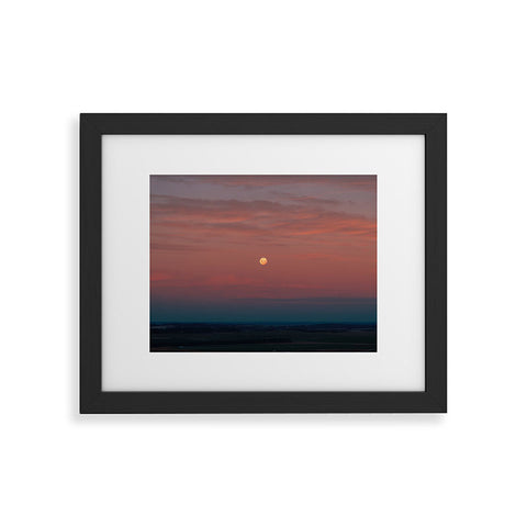 Hannah Kemp A Full Moon Framed Art Print