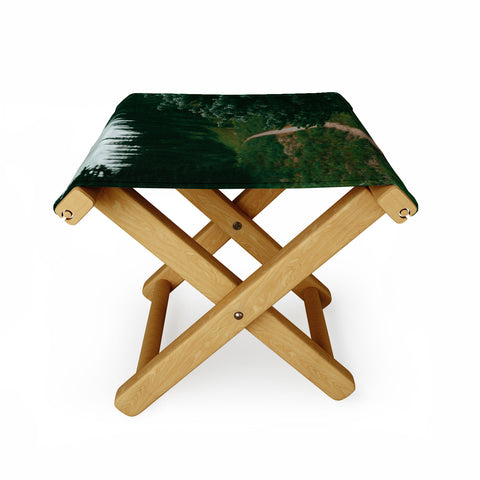 Hannah Kemp A Green Hiking Trail Folding Stool