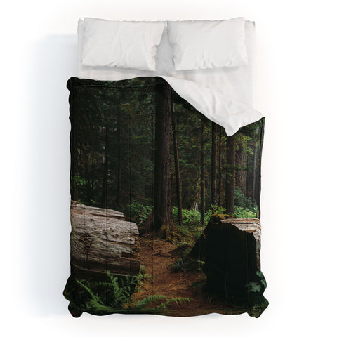 Hannah Kemp A Walk in the Woods Comforter
