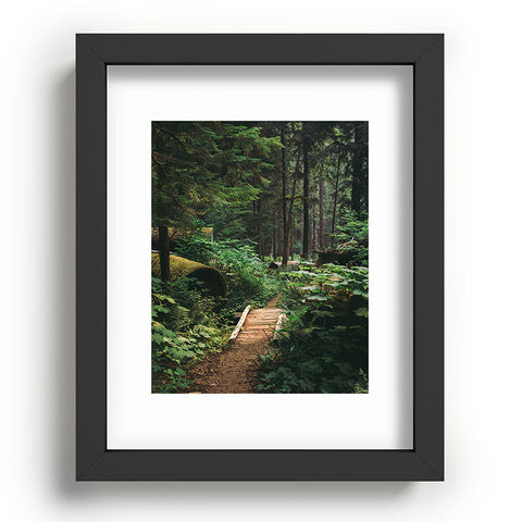 Hannah Kemp A Walk in the Woods II Recessed Framing Rectangle