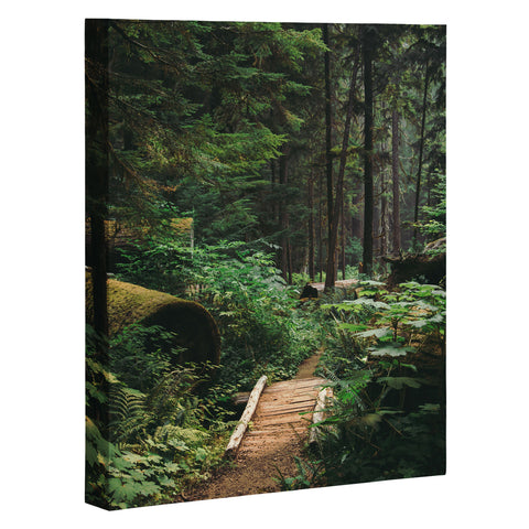 Hannah Kemp A Walk in the Woods II Art Canvas