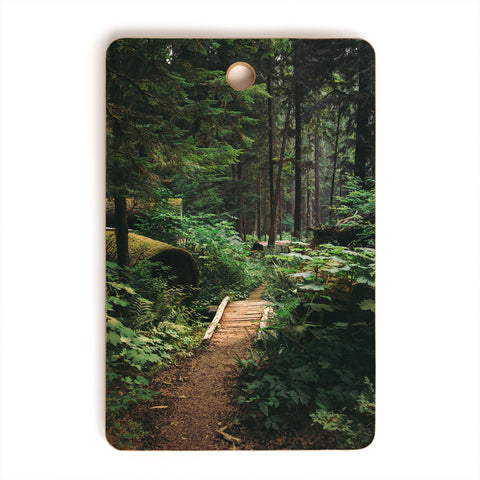 Hannah Kemp A Walk in the Woods II Cutting Board Rectangle