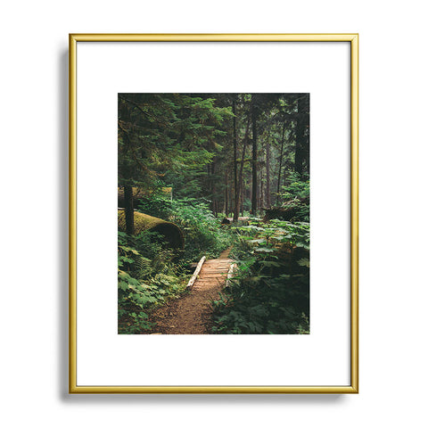 Hannah Kemp A Walk in the Woods II Metal Framed Art Print