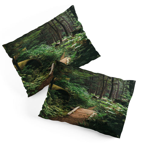 Hannah Kemp A Walk in the Woods II Pillow Shams