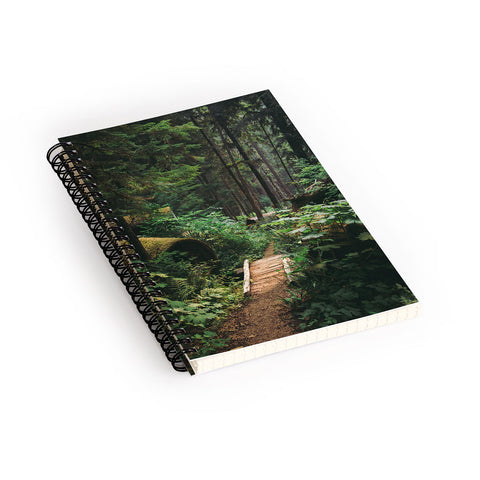 Hannah Kemp A Walk in the Woods II Spiral Notebook