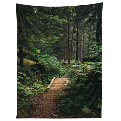 Hannah Kemp A Walk in the Woods II Tapestry