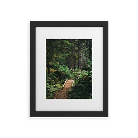 Hannah Kemp A Walk in the Woods II Framed Art Print
